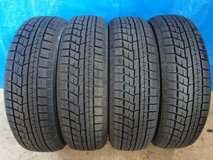 【青森発】中古 YOKOHAMA スタッドレス 冬 タイヤ iG60 155/65R14 4本 2022年製＜個人宛て発送不可＞