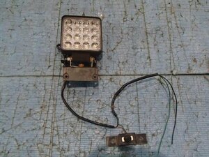 【青森発】作業灯　DB52TキャリィH10/12月より外し　LED 12V 白色　スイッチ有り