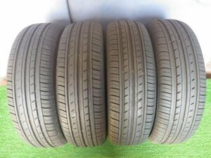 【青森発】中古 YOKOHAMA サマー 夏 タイヤ BluEarth-Es ES32 185/65R14 4本 2023年製＜個人宛て発送不可＞