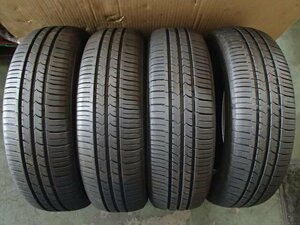 【青森発】中古 GOODYEAR サマー 夏 タイヤ EfficientGrip 165/65R14 4本 2022年製＜個人宛て発送不可＞