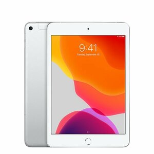 良品 iPad mini5 64GB シルバー A2124 Wi-Fi+Cellular 7.9インチ 第5世代 2019年 本体 中古 SIMフリー