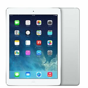 良品 iPad Air 16GB シルバー A1475 Wi-Fi+Cellular 9.7インチ 第1世代 2013年 docomo 本体 中古