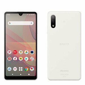 バッテリー80％以上 良品 SO-41B Xperia Ace II ホワイト 中古 SIMフリー SIMロック解除済