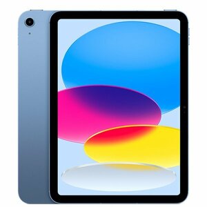 ほぼ新品 iPad10 64GB 10.9インチ ブルー A2696 Wi-Fiモデル 10.9インチ 第10世代 2022年 本体 中古