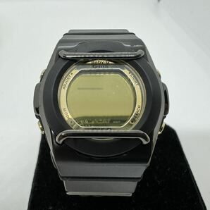 ◇美品 CASIO カシオ Baby-G 腕時計 クォーツ MSG-160BL デジタル ラウンド ブラック レディース 箱付の画像2