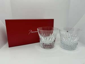 未使用保管品 美品 Baccarat バカラ グラス 2021 イヤーグラス ロックグラス ペアセット クリスタルガラス 箱付き