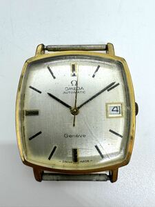 OMEGA Geneve オメガ ジュネーブ オートマチック メンズ 腕時計 デイト ゴールド ブランド腕時計 ケースのみ