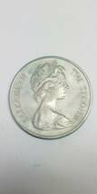 イギリス領マン島 キャットコイン 1クラウン 1970年 量目28.40g 直径約38.57mm 現状品_画像4