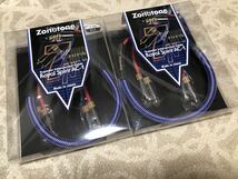 未開封 Zonotone Royal Spirit AC-1 RCA 1m ペア brand new 日本製 ゾノトーン 前園 RCAケーブル 2箱セット unopened 送料無料_画像1