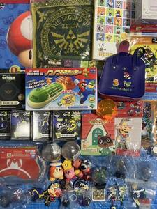 任天堂　グッズセット　Nintendo マリオ　どうぶつの森　スプラトゥーン　カービィ　タオル　ラバスト　フィギュア　まとめ売り　大量