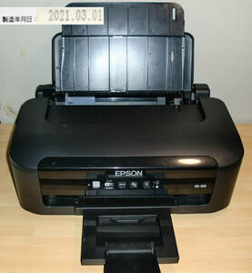 EPSONカラープリンター「PX-105」正常印字動作確認済 使用少なめ 3年で1,250枚 ACケーブル+純正インク2個付属-2