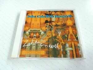 JOHN CALE & BOB NEUWIRTH ジョン・ケイル & ボブ・ニューワース - LAST DAY ON EARTH 日本盤 CD 94年盤 日本語解説書あり　　3-0228