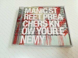 Manic Street Preachers マニック・ストリート・プリーチャーズ 「KNOW YOUR ENEMY ノウ・ユア・エネミー」 日本盤 CD 日本語解説書あり