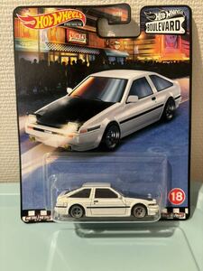 Hotwheels BOULEVARD TOYOTA SPRINTER TRUENO 86 トヨタ　ブールバード