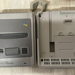 任天堂 SFC NINTENDO スーパーファミコン 本体 SHVC-001 サテラビュー SHVC-029 SHVC-033 セット 動作未確認の画像3