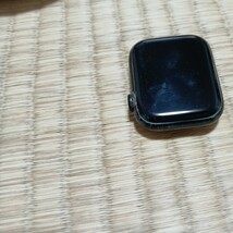 Apple Watch Series 7 GPSモデル 45mm ミッドナイトアルミニウムケースとミッドナイトスポーツバンド MKN53J/A_画像4