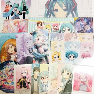 初音ミク プロセカ プロジェクトセカイ ブロマイド ポストカード　ステッカー　