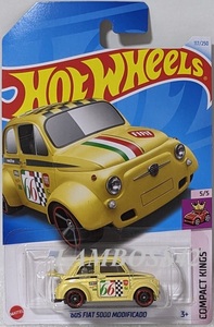 2024 #117 ホットウィール 60s Fiat 500 D Modificado 60s フィアット 500 D モディカド Hot Wheels Compact Kings 5/5