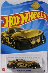 2024 ホットウィール Muscle And Blown マッスル アンド ブロウン Hot Wheels 金 Gold 限定 Limited 日本未発売