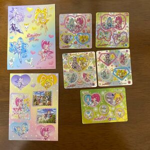 【他のプリキュアシールとセットで安くします】ハートキャッチプリキュア　シール　