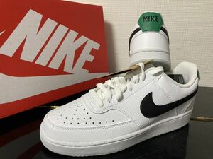 新品25cmナイキNIKEスニーカーコートビジョンCOURTVISION白ホワイトグリーンブラックネクスト ネイチャーエアフォース1AF1好きに