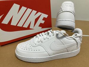 新品24cmNIKEナイキ コートビジョンLOホワイト白AF1エアフォース1 好きにコートヴィジョンcourtvision