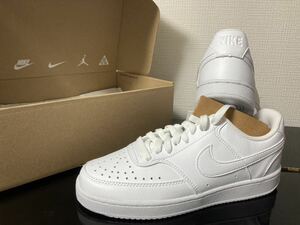 新品24cmNIKEナイキ コートビジョンLOホワイト白AF1エアフォース1 好きにもコートヴィジョンcourtvision