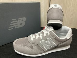 新品28cm ニューバランス newbalanceメンズスニーカーML373KG2グレーML574好きにも大きいサイズ