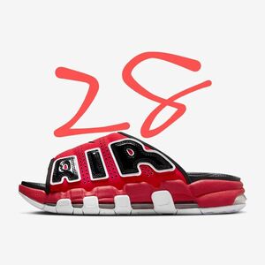 Nike Air More Uptempo Slide 　シカゴブルズ　モアテン　スライド