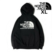 1円～!売切!【正規新品】THE NORTH FACE W 80/20 THROWBACK HOODIE パーカー スウェット US限定 アウトドア 裏起毛 上質(XL)黒 181130-30_画像2