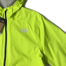 1円～!売切!【正規新品】THE NORTH FACE◆HIGHER RUN JACKET フルジップ マウンテンパーカー US限定 撥水 軽量 ランニング(S)黄 180915-25_画像4