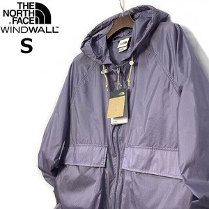 1円～!売切!【正規新品】THE NORTH FACE◆HERITAGE WIND JACKET フルジップ ウィンド パーカー US限定 ナイロン 防風 撥水(S)紫② 180915-5