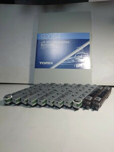 【中古・加工品】TOMIX 489系・EF63電機 11両セット(室内灯付)