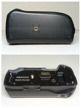 【一円スタート】 PENTAX ペンタックスK10D バッテリーグリップ、電池パック付き 本体 _画像8