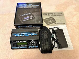 G.T.POWER IC CONTROLLED TIRE WARMERS GTP-W ベルトタイプ タイヤウォーマー F103 F104 F1 ZEN TRG XRAY ACアダプター付 中古品