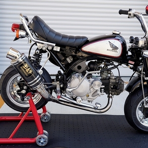 新バージョン モンキー125 リヤメンテナンススタンド ワイド青 【ミニモト】【minimoto】【ホンダ 4mini】【ツーリング】【カスタム】の画像6