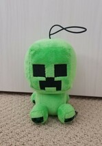 【クリーパー】　ぬいぐるみ　マインクラフト　マイクラ　minecraft ストラップ　マスコット_画像1