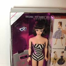 未開封 35th Anniversary barbie 35周年記念 1959 復刻版 バービー 人形 茶髪 DOLL ＆ PACKAGE 箱入り マテル社_画像4