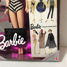 未開封 35th Anniversary barbie 35周年記念 1959 復刻版 バービー 人形 金髪 DOLL ＆ PACKAGE 箱入り　マテル社_画像8