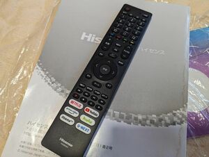 新品　Hisense　ハイセンス　純正テレビリモコン EN3B40Hハイセンス