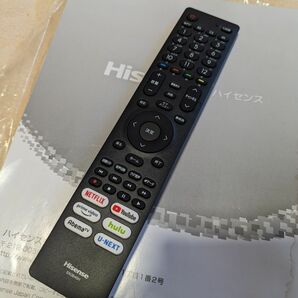 新品　Hisense　ハイセンス　純正テレビリモコン　EN3B40H