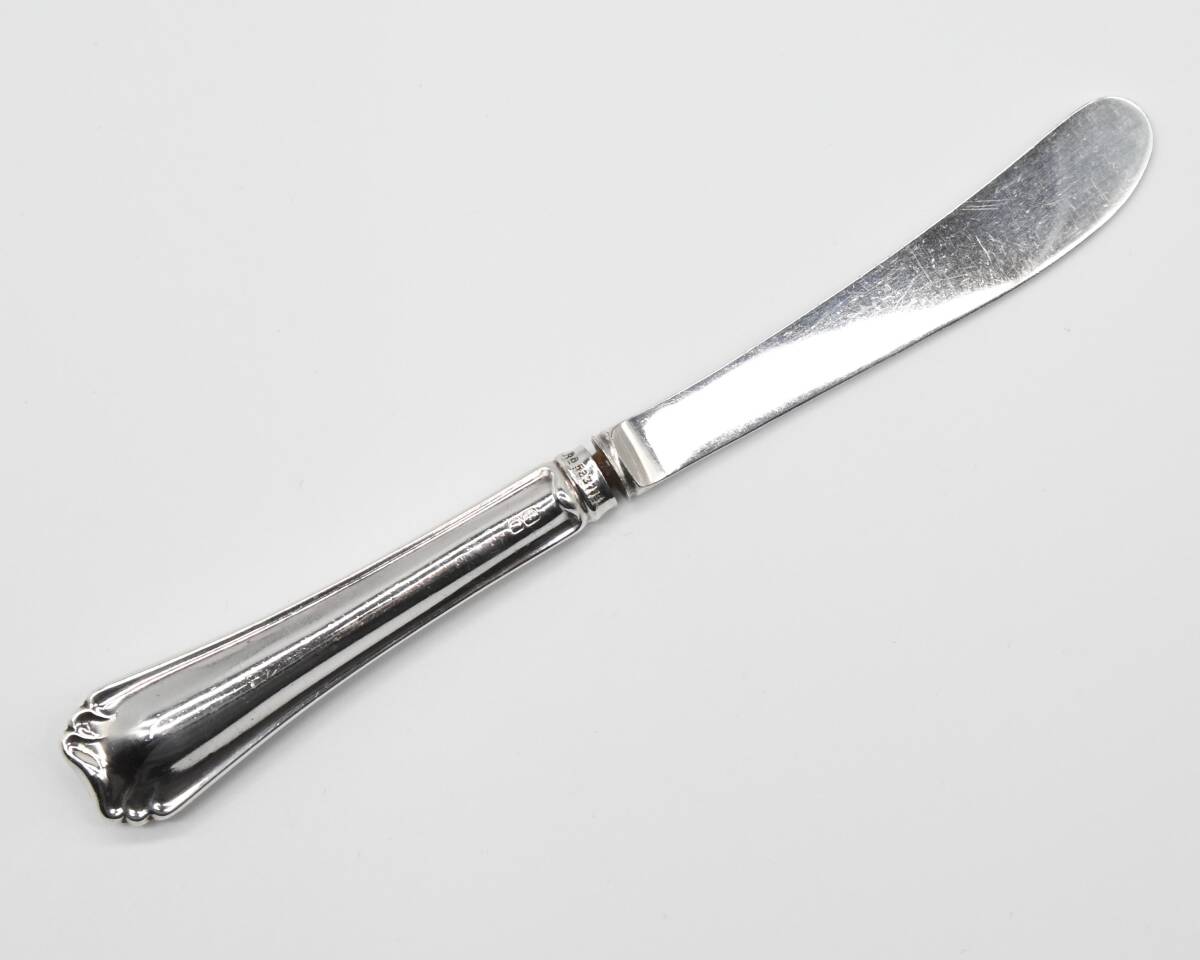 アンティーク ◆銀製 カトラリー バターナイフ 銀刻印入りSilver シルバー Yahoo!オークション -「バターナイフ シルバー」(カトラリー