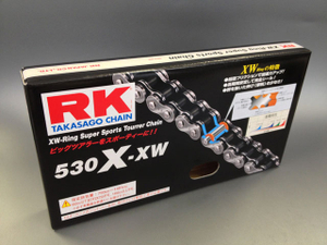 送料無料　RKチェーン!　　530X-XW-130L 　スタンダード