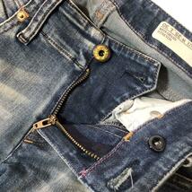 DIESEL ディーゼル Grupee デニムパンツ ジーンズ パン joggjeans風 ジョグ ダメージ ストレッチ S W26 女性 レディース SKINNY スキニー_画像6