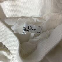 Christian Dior クリスティアン ディオール PRET-A-PORTER プレタポルテ 女性 レディース パンツ 半ズボン サルエル風 ホワイト 白色 M_画像5