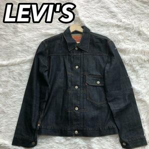 Levi's リーバイス デニムジャケット Gジャンパー 1st ファースト L インディゴ アメカジ 70583 男性 メンズ L 40 青 ブルー