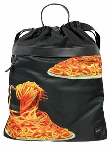  не использовался Paul Smith рюкзак рюкзак черный чёрный spageti draw -тактный кольцо мужской Paul Smith [ б/у ]