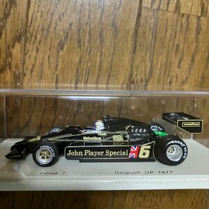 スパーク 1/43 プラネックスコレクション ロータス 78 ベルギーGP 1977 グンナーニルソン