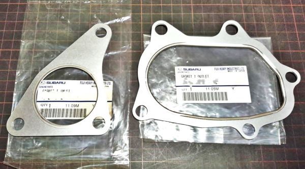  Subaru оригинальный товар Legacy Impreza Forester выхлоп to турбо прокладка впуск outlet комплект турбочарджер для 