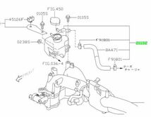 未使用 スバル 純正品 インプレッサ GRB A～E GVB/GVF C～E WRX STI VAB ウォータータンク ASSY エンジン冷却関連 加圧タンク パイプ付属_画像3